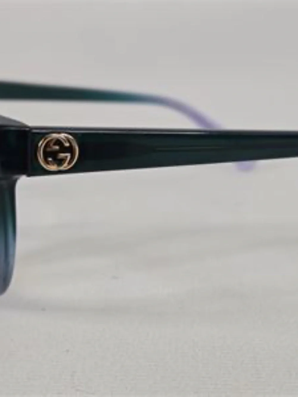 Gucci Prescription Green Purple Gradient Eyeglasses 52-16-140